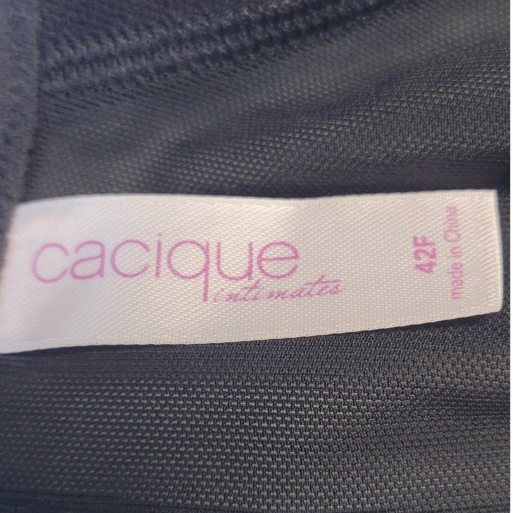 Cacique Intimates 42 F Full‎ Coverage Underwire Bra Black Lane Bryant 
HG4518 - Picture 6 of 7